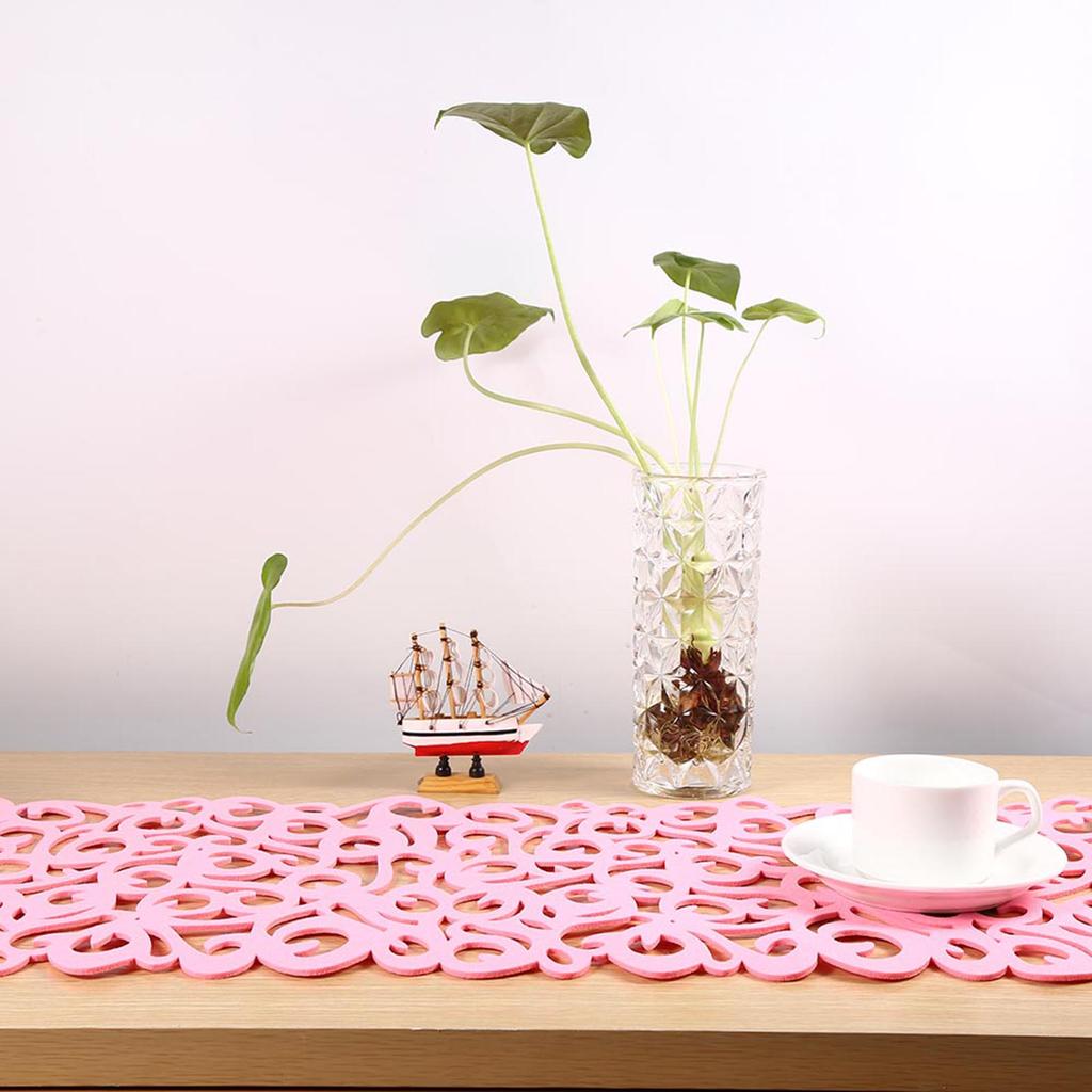 7 цветов, фетровая скатерть прямоугольной формы, скатерти для столовых приборов, настольные коврики, домашние украшения, новинка