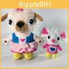 Snuggly Chip And Potato Plush Toy Set Pug Mouse Doll