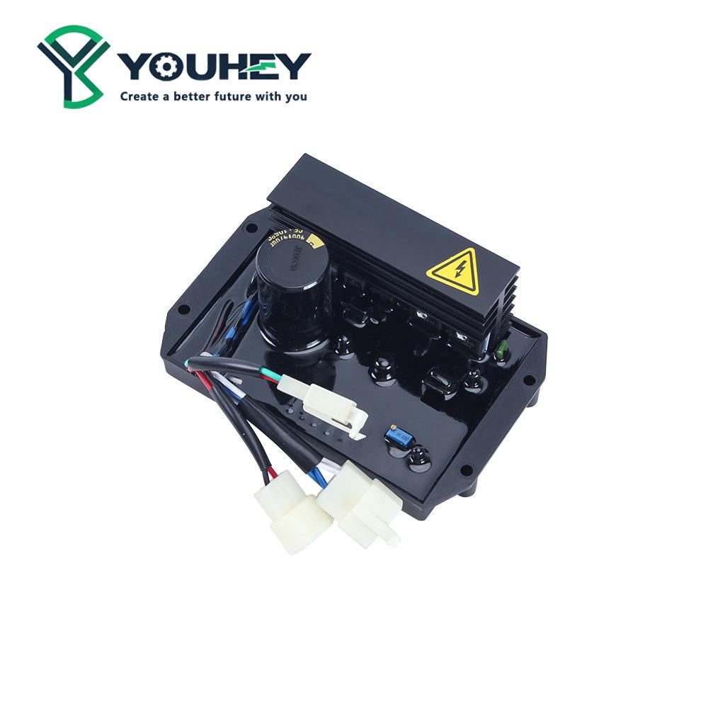 KT245-1BNP 220V Single-Phase Automatic Voltage Regulator for Gasoline Generators, 8-Wire Configuration