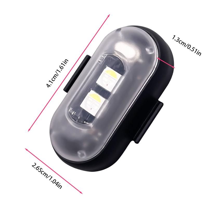 Велосипедные ночные огни, предупреждение о безопасности, велосипедный свет, стробоскоп, велосипедные фары безопасности, 7 цветов, передняя и задняя видимость, предупреждение о безопасности