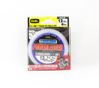 Yo Zuri Duel Hardcore Power Leader Флюорокарбон 12lb 30м H3338 (1141)