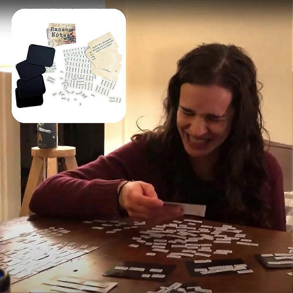 Ransom Notes The Ridiculous Word Magnet Game Hilarious Party Game for 3+ Players