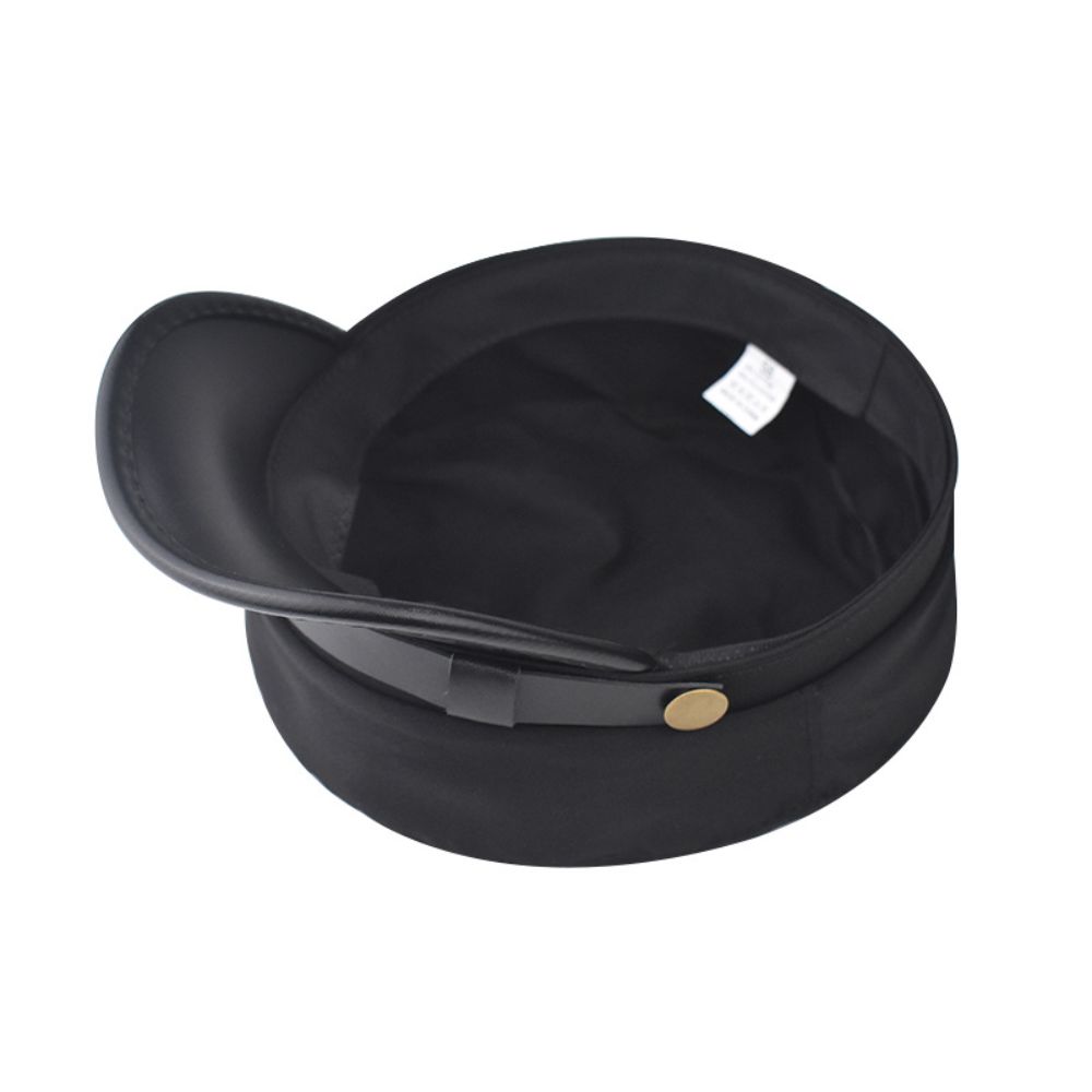 Suede Flat Top Hat Casual Fit Octagonal Hat Vintage Newsboy Cap  For Women