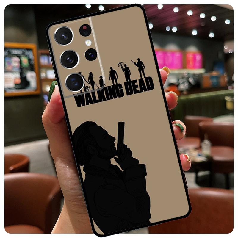 Walking Dead TWD Phone Case For Samsung Galaxy S25 Ultra S21 S22 S23 S24 Ultra S9 S10 Plus S24 S25 FE Cover