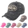 Унисекс, бейсболка из мытого хлопка с вышитыми буквами, винтажная кепка Snapback для мужчин и женщин, уличная спортивная кепка для активного отдыха