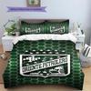 Oriente Petrolero Pattern Bedding Set Quilt Cover Pillowcase Home Decor Gift (1 * duvet cover + 2 * pillowcase, without core)