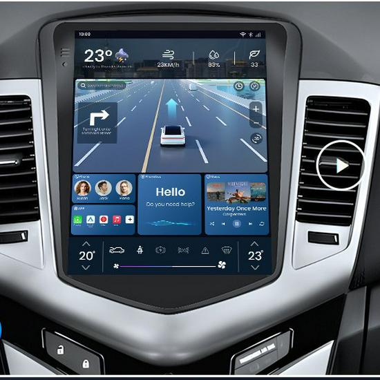 Cruze 9,7-дюймовый вертикальный экран с панорамным обзором 360° и Apple CarPlay (Зарубежная версия)