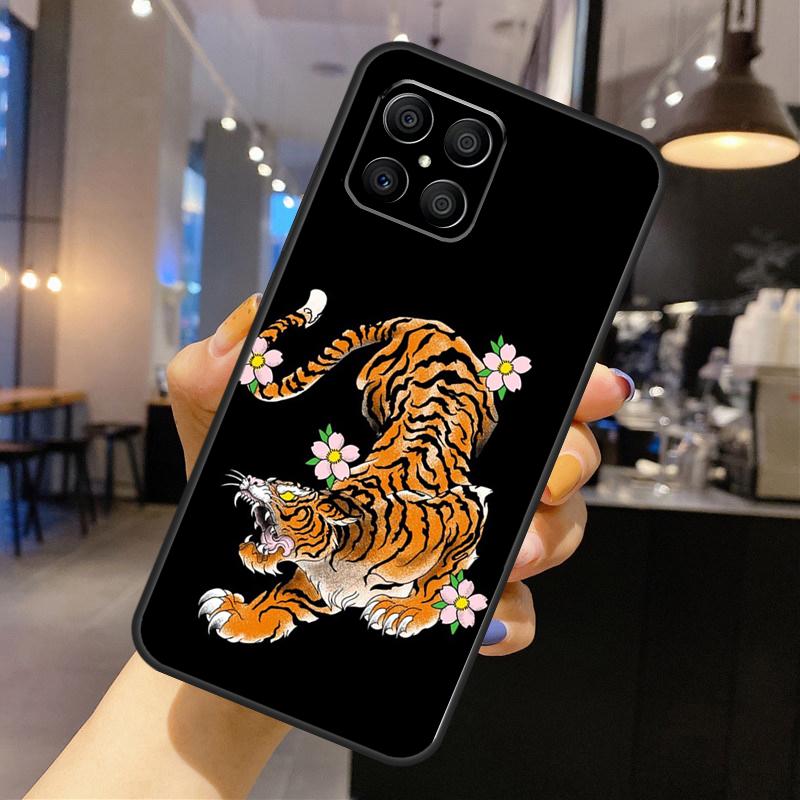 Японский Тигр Для Honor Magic 7 5 6 8 Pro Чехол Для Honor 200 400 Lite 70 90 X8c X8b X9a X9b X9c X9d Win RT