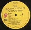 [Preloved] The Rolling Stones - TATTOO YOU | Vinyl Record Obi | Shipped from Japan | USED