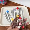 New Fashion Cartoon Hair Comb Clip Vintage Loverly Elastic Hair Bands Headbands Headwear For Children Kid Hair Accessories Gifts