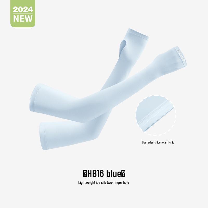 23 Улучшенные нарукавники из ледяного шелка для защиты от солнца для женщин - Летние виды спорта на открытом воздухе и вождение