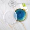 Random Pattern DIY Round Coaster Mold, Silicone Craft Tray for Plaster, Resin & Wine Mat