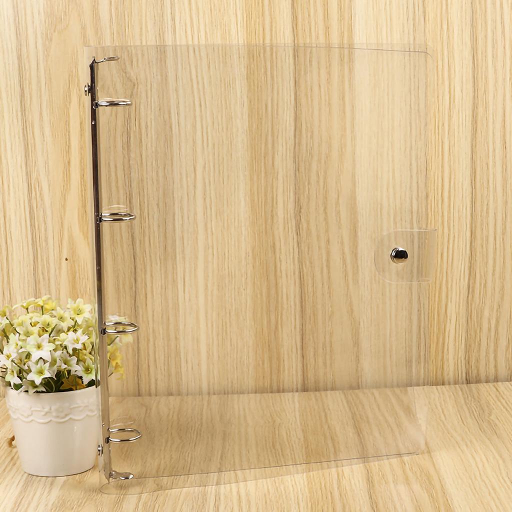 Transparent  Cover Snap Design Wear Resistant Eco Friendly PVC Budget  for School Office