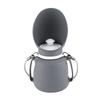 2 In 1 Silicone Dog Water Bottle, Foldable Leakproof Bpa Free Portable Pet Bottle With Carabiner For Hiking Car Travel Training 800ml