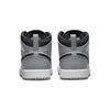 Air Jordan 1 Mid PS Light Smoke Grey Kids Sneakers White Anthracite 640734-078
