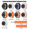 Для Samsung Galaxy Watch Ремешок 8 Classic 46 мм Без зазоров Магнитный ремешок для Galaxy Watch 8 40 мм 44 мм Спортивный силиконовый ремешок Correa