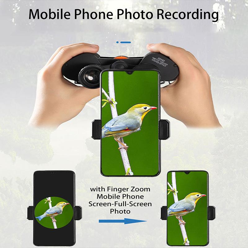 Powerful Telescope 20x Professional Binoculars Low Light Bak4-prism Long Range Waterproof Hunting Camping Equipment
