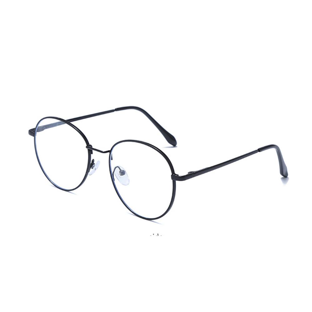 Round Style Alloy Frame One-piece Nose Pads Fashion Photochromic Reading Glasses +0.75 To +4