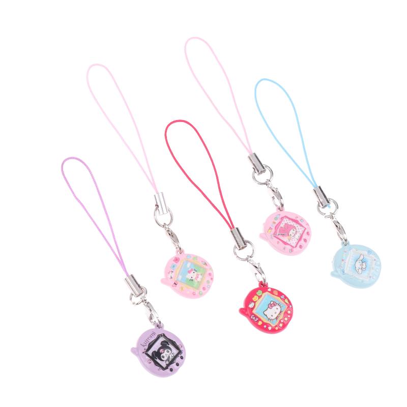 Sanrio Hello Kitty Тамагочи Подвеска Милая Мини Китти Мультяшная Цепочка для Телефона Стиль Харадзюку Подвеска для Телефона Sanrio