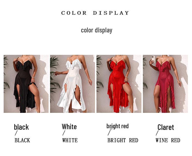 Женское элегантное длинное платье из сетки с открытой спиной - Сексуальная и соблазнительная вечерняя одежда