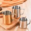 Diversion Tip Spout Milk Frothing Jug Stainless Steel Measuring Cups Latte Art Cup  Milk Tea Shop