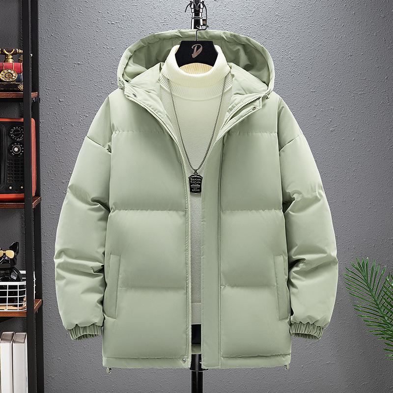 Зимняя мода универсальная мужская повседневная свободная универсальная плотная куртка