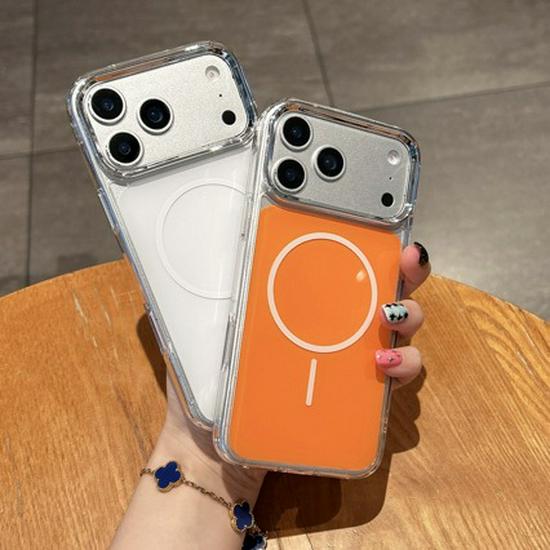 Магнитный чехол Magsafe с полным покрытием для Apple iPhone 17 Pro Max, Совместим с iPhone 17 Air, 16, 15, 14.