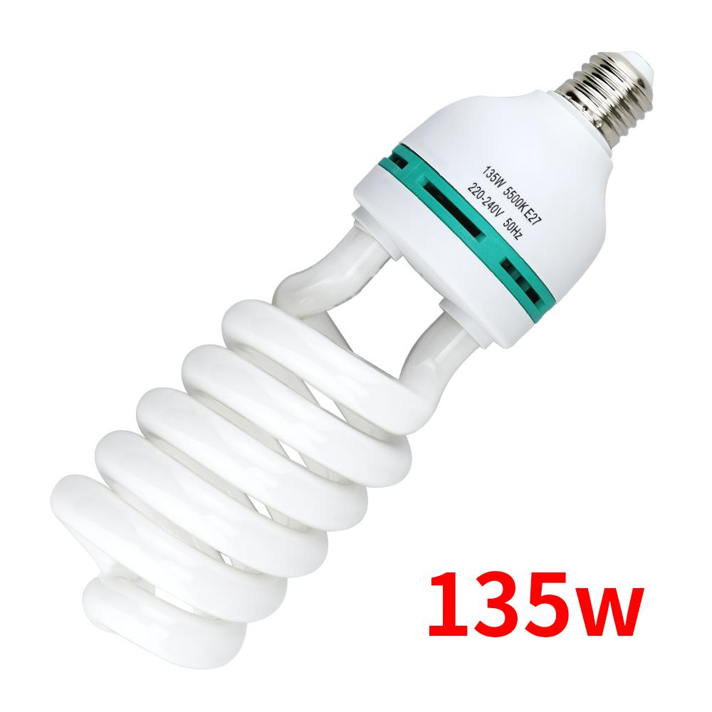 150W Photographic Lighting LED Bulbs 135W 45W E27 Base 5500K Lamp Daylight Bulb For Photo Studio Softbox Lighting Equipment