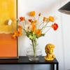 Gorgeous Realistic Elegant Silk Plants Artificial Papaver Rhoeas Fake Poppies Flowers Faux Bouquet