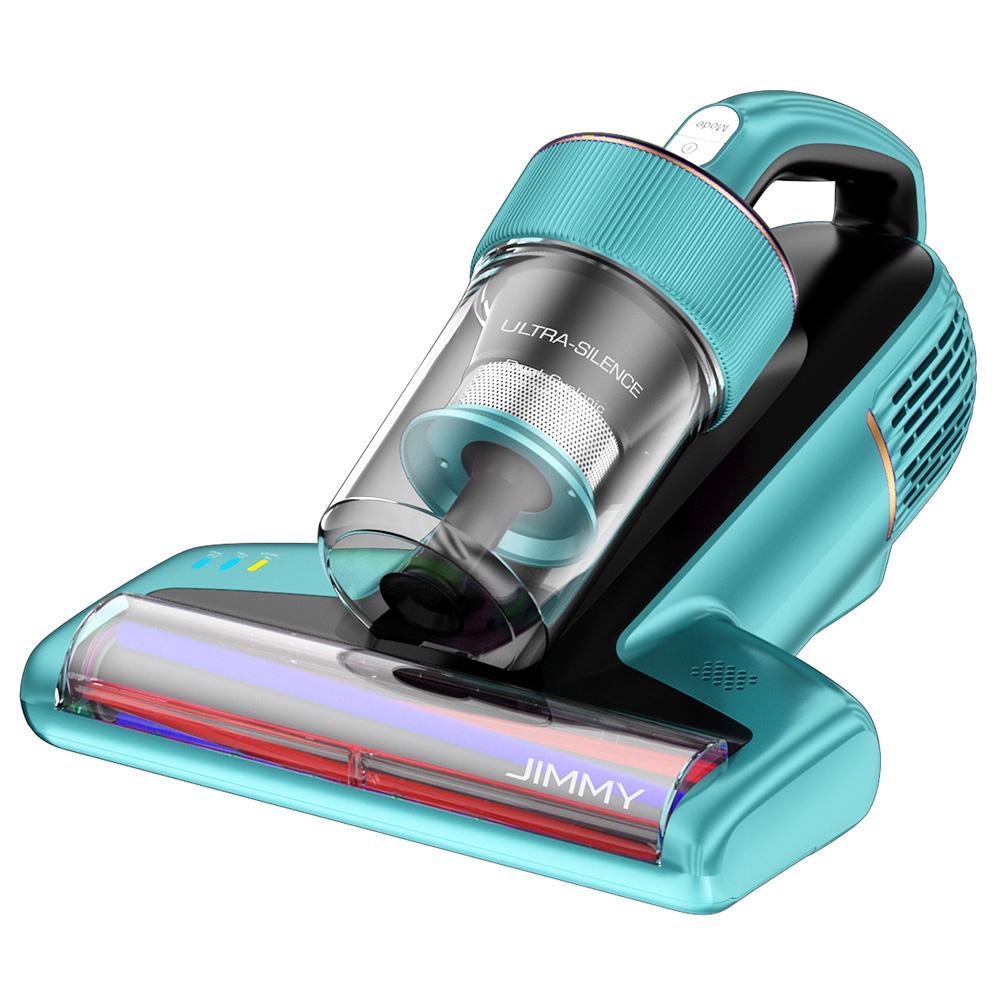 Jimmy BX6 Handheld Anti-Mite Vacuum Cleaner, 600W, 240mm Widened Suction Port, UV Lamp and Ultrasonic Technology - Blue
