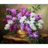 5D DIY Diamond Painting Flowers Rose In Vase Cross Stitch Kit Full Drill Embroidery Mosaic Wall Art of Rhinestones Decor Gift