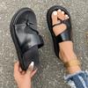 Женские тапочки Тренд Повседневные сандалии На щиколотке Дизайнерская обувь Летние пляжные тапочки Тренд Уличные шлепанцы 2024 Новые шлепанцы Женские