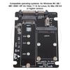 2 в 1 Mini M.2 NGFF & MSATA SSD to SATA 3.0 Hard Disk Adapter Converter Card