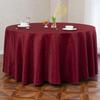 Янге Темно-красная Суцзинь Крючок Цветок Одноразовая Круглая Скатерть
