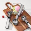 Stainless Steel Ice Cream Scoop with Rebound Ball Feature