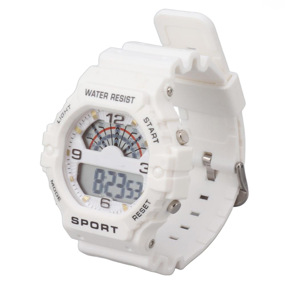 Спортивные мужские цифровые часы с хронографом на ремешке Классические винтажные квадратные мужские цифровые часы WR50M