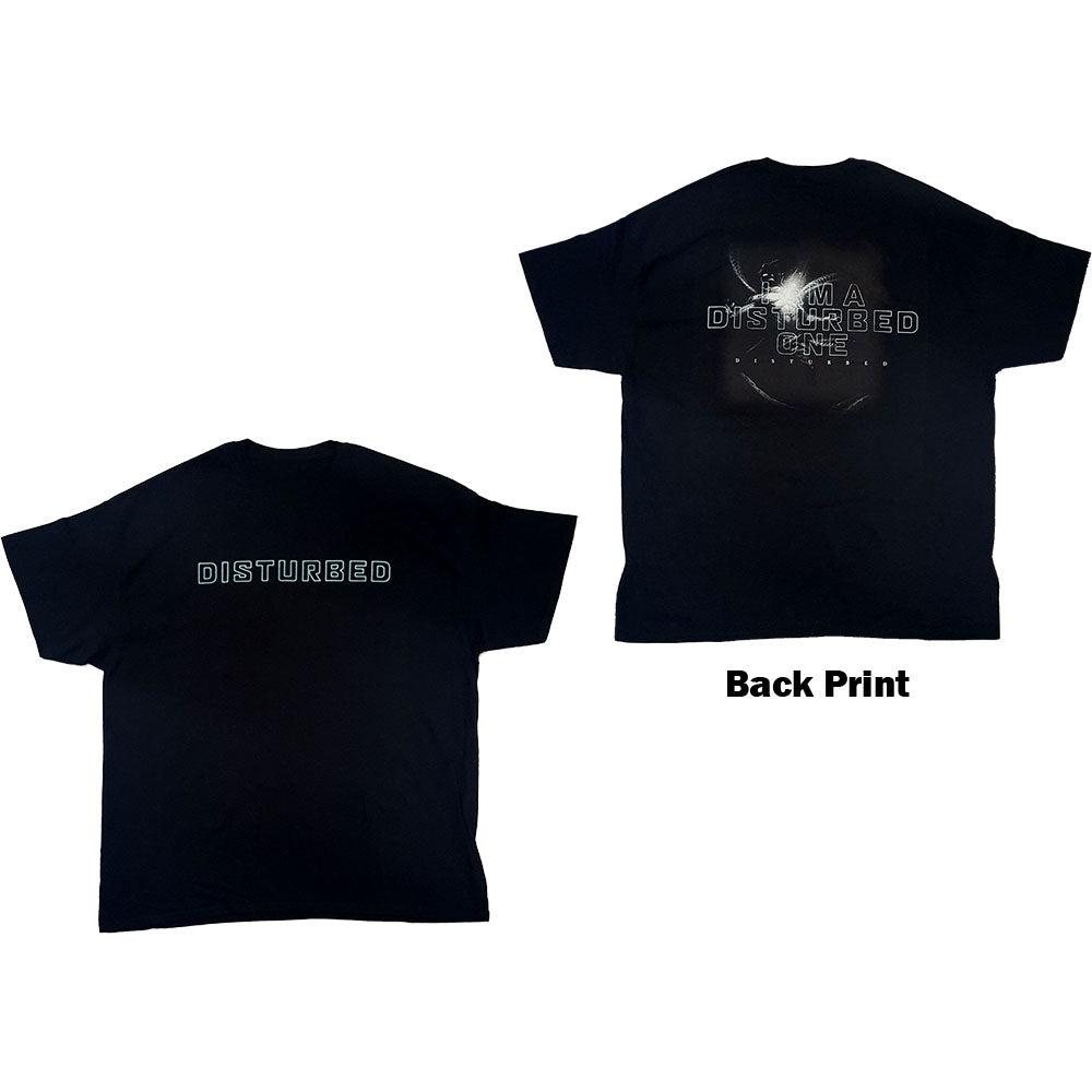 Fire Behind Disturbed Band T-Shirt Cotton Graphic Tee Unisex Women Summer Streetwear