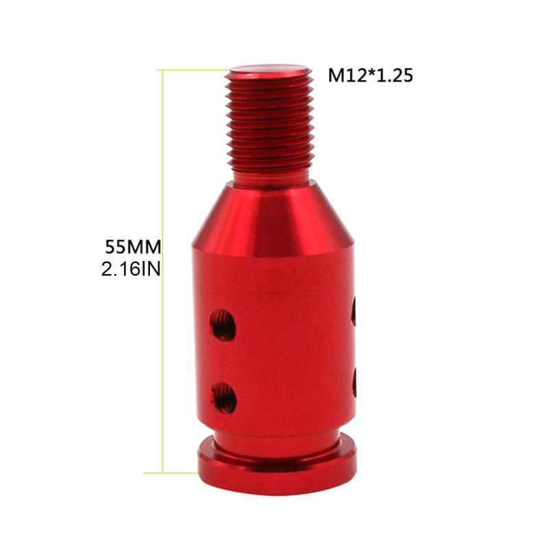 Универсальная автомобильная ручка переключения передач с гайкой и вставкой для переключения передач для адаптера с резьбой на головке