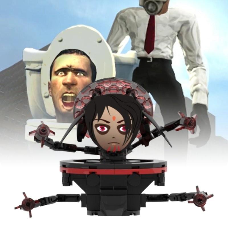 Туалет Сборка Скибиди Строительные блоки Детские игрушки-пазлы Украшение Настольный