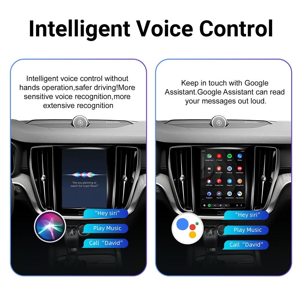 Новый беспроводной комплект для дооснащения CarPlay Android Auto, декодер, интерфейс CarPlay для Volvo V60 V90 S60 XC40 XC60 XC90 S60 S90 2017