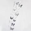 New 18pcs/lot Crystal Butterflies 3d Wall Sticker Beautiful Butterfly Living Room for Kids Room Wall Decals Home Decoration KTY