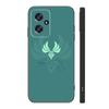 Genshin Impact Logo черный силиконовый чехол для телефона Xiaomi POCO X3 X4 NFC F3 F4 GT F5 M3 M4 M6 X5 X6 Pro 5G C55 C65 M5