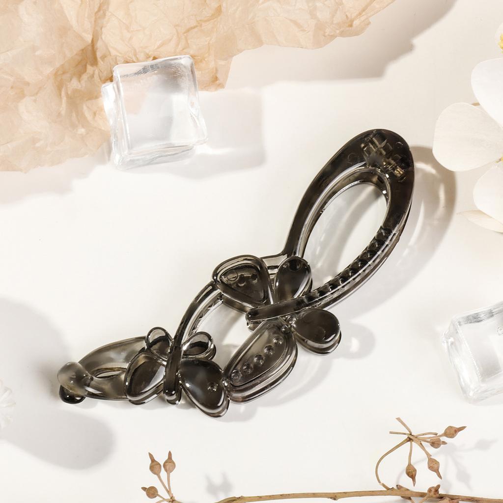 Леопардовая заколка-банан для волос в форме бабочки, милые заколки для волос, шпилька для хвостика для женщин, аксессуары для волос, зажимы для волос, твист-заколки