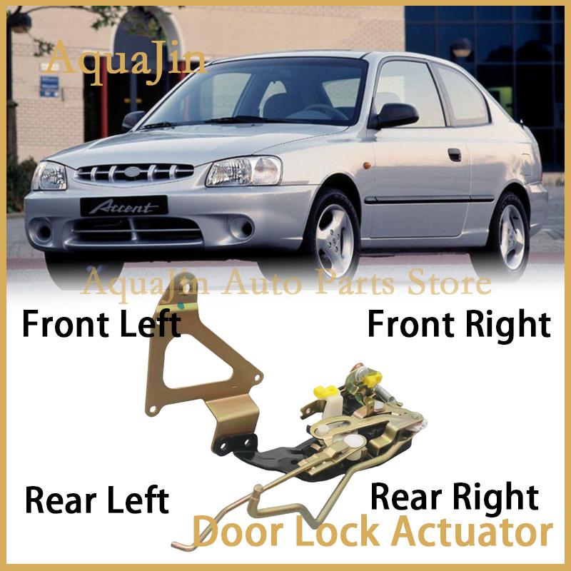 Front Rear Left Right Driver Door Lock Actuator For Hyundai Accent LC Verna Excel 1999~2006 81310-25030 81320-25030 81410-25030