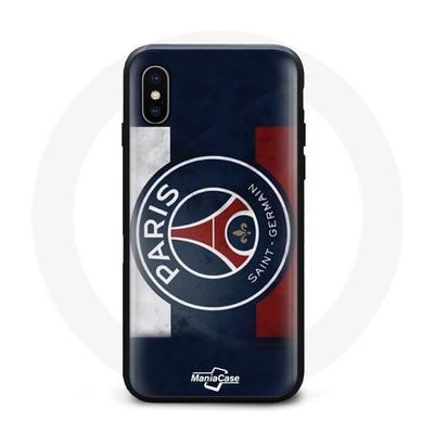 Чехол для iPhone XS max Логотип ПСЖ