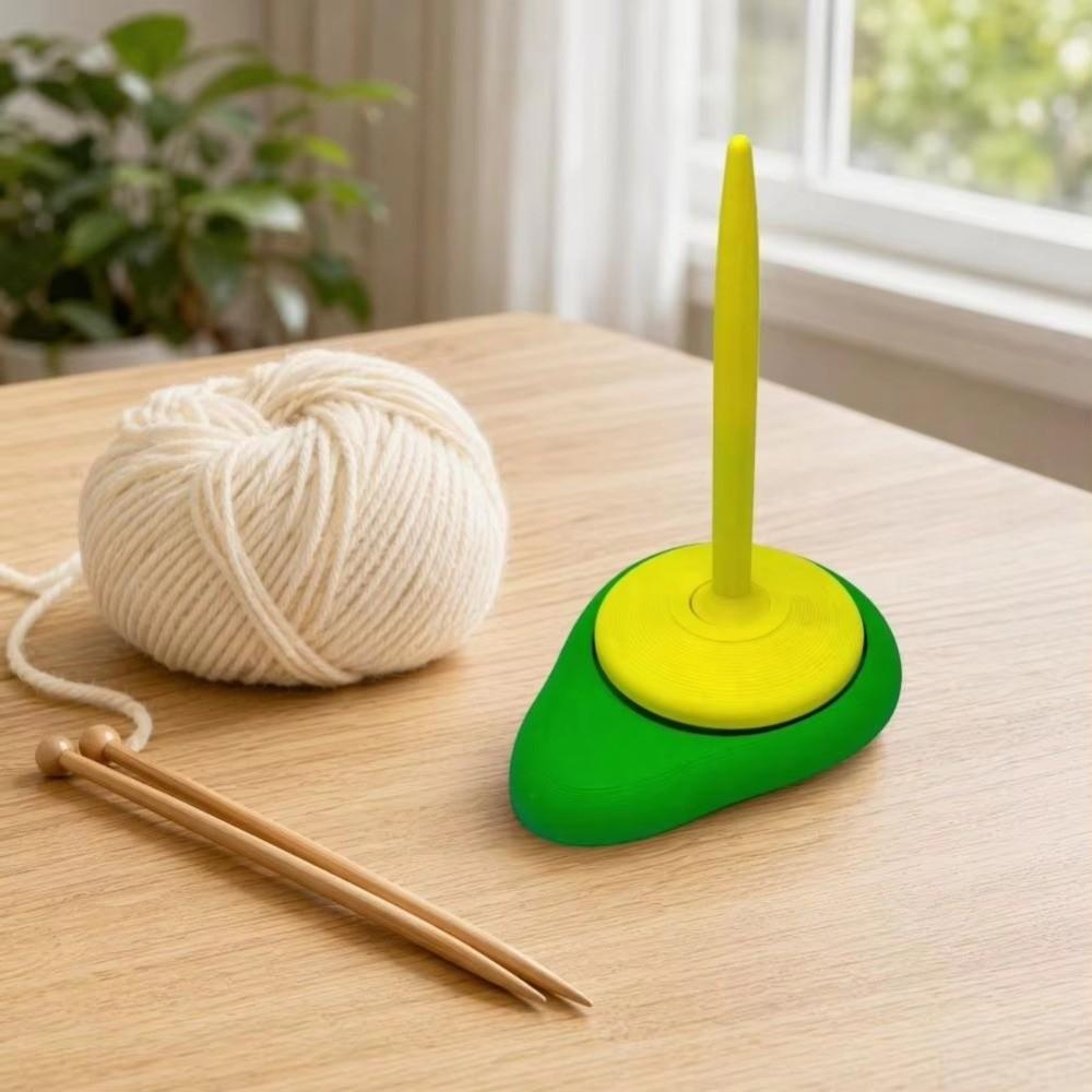 3D Printing Yarn Winder Stand Rotating Yarn Ball Rack Practical Crochet Yarn Holder DIY Knitting