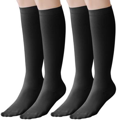 Maison Peony Компрессионные Высокие Утягивающие Компрессионные Ниже Размеров Подходят для Офиса и Других Сделано в Японии Черный Носков, Носки, Носки, До Колена,