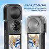 Силиконовый защитный чехол от царапин Силиконовый протектор Мягкая крышка объектива для Insta360 X4