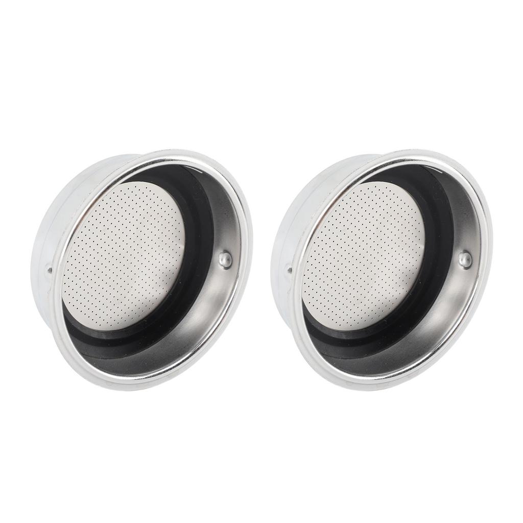 Корзина фильтра 51 мм Многоразовая корзина портафильтра из нержавеющей стали для полуавтоматической кофемашины Delonghi