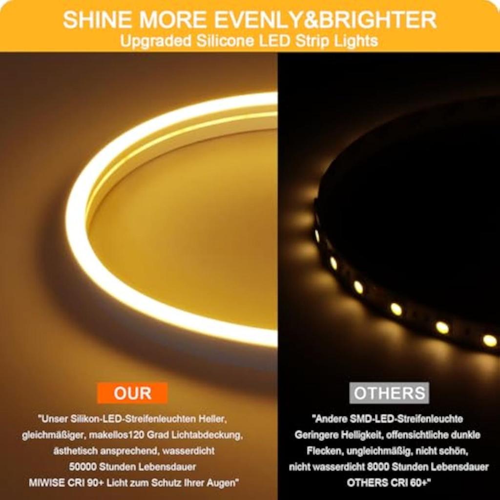 Сенсорный диммер Светодиодный неоновый свет 12 В RGB Гибкая лента Диодная лента Водонепроницаемая для декора спальни Настенный шкаф Lanp Кухня Ночное освещение Светодиодная лента